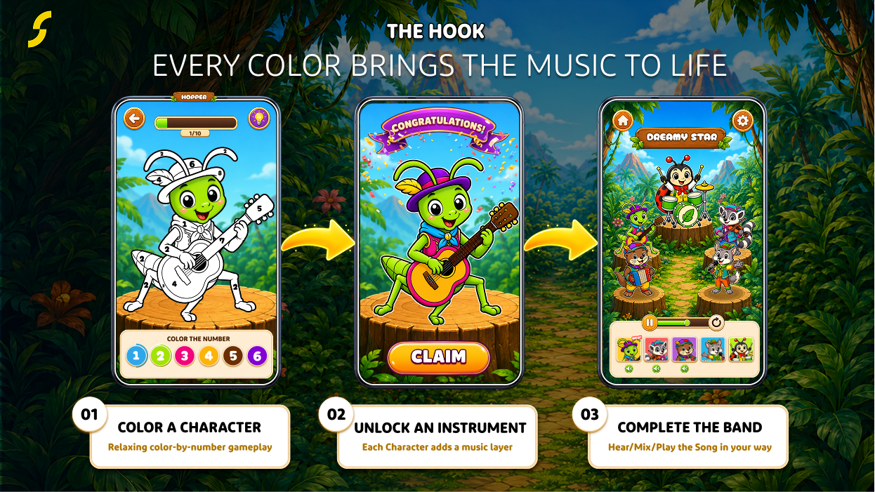 Color Beat Band Screenshot 2